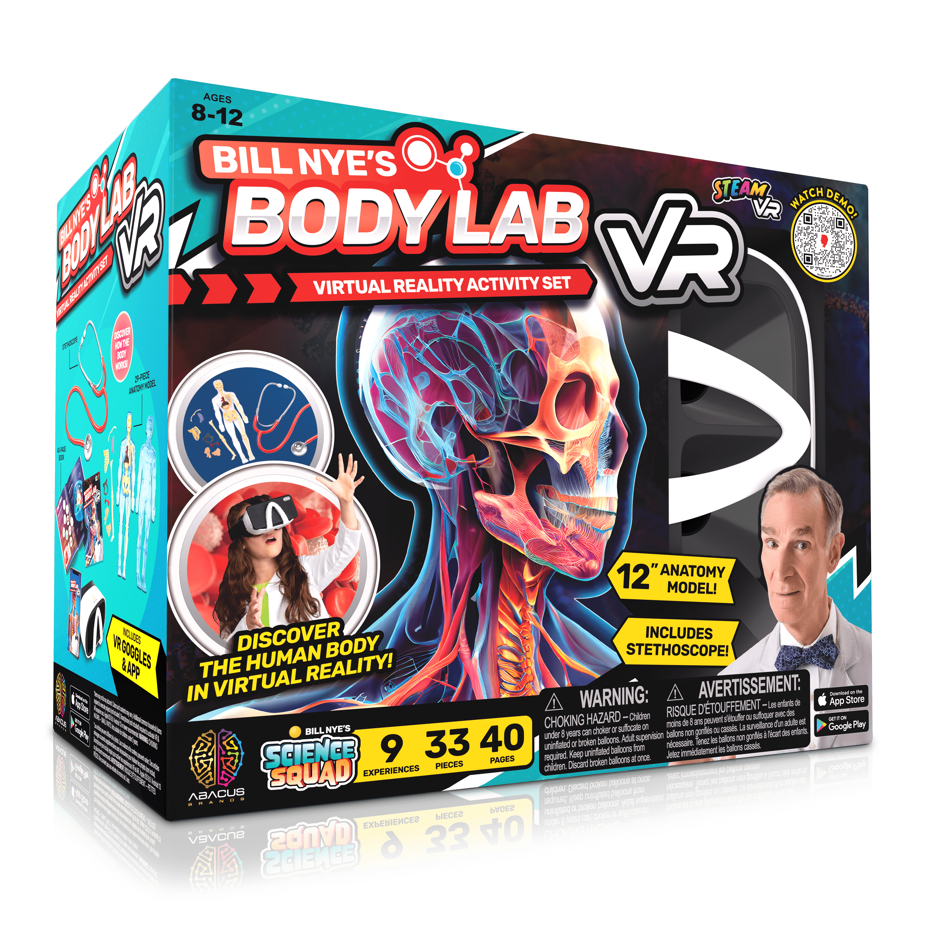 Bill Nye's Virtual Reality Human Body Kit - BODY LAB VR