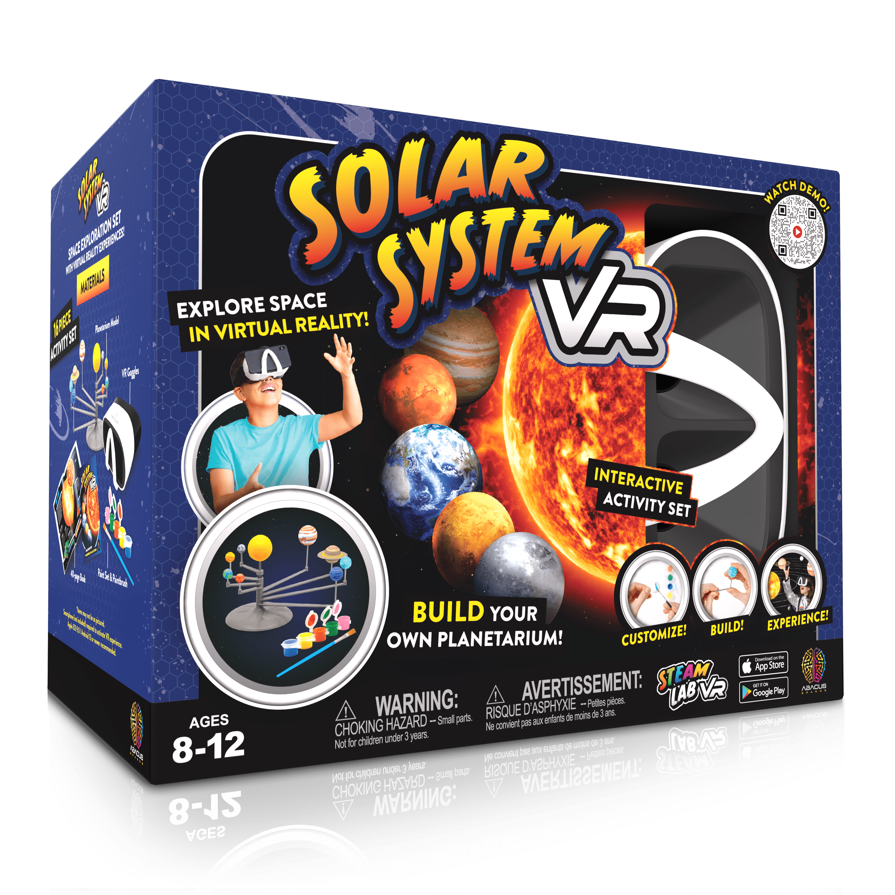 STEAM LAB VIRTUAL REALITY KIDS VR TOYS - SOLAR SYSTEM VR