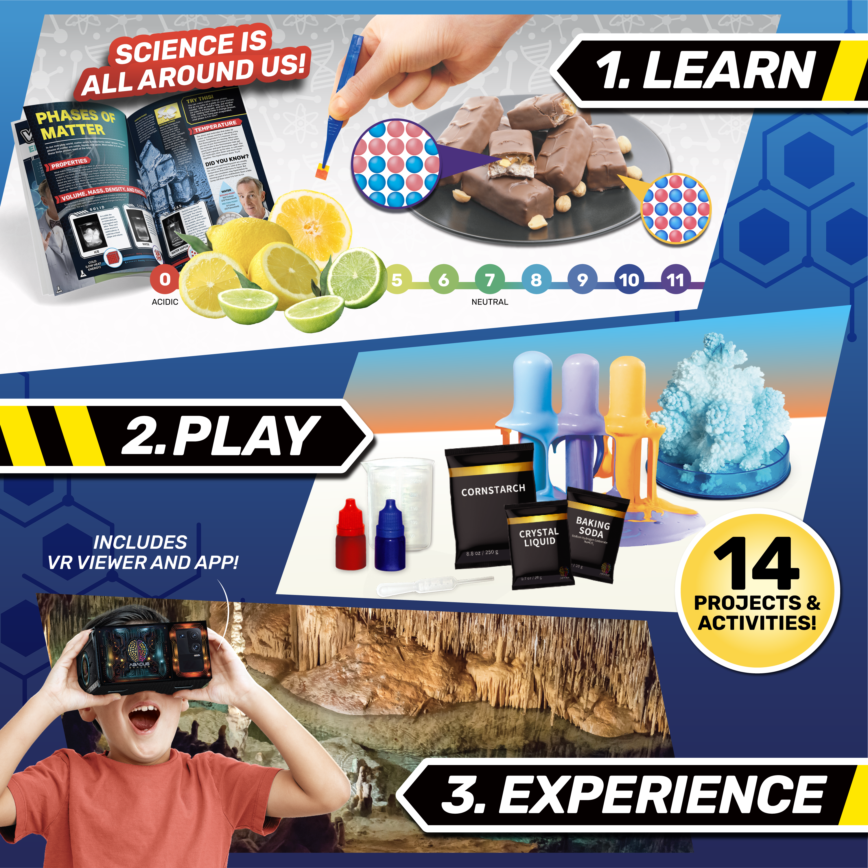 Bill Nye's Virtual Reality Chemistry Kit - CHEM LAB VR