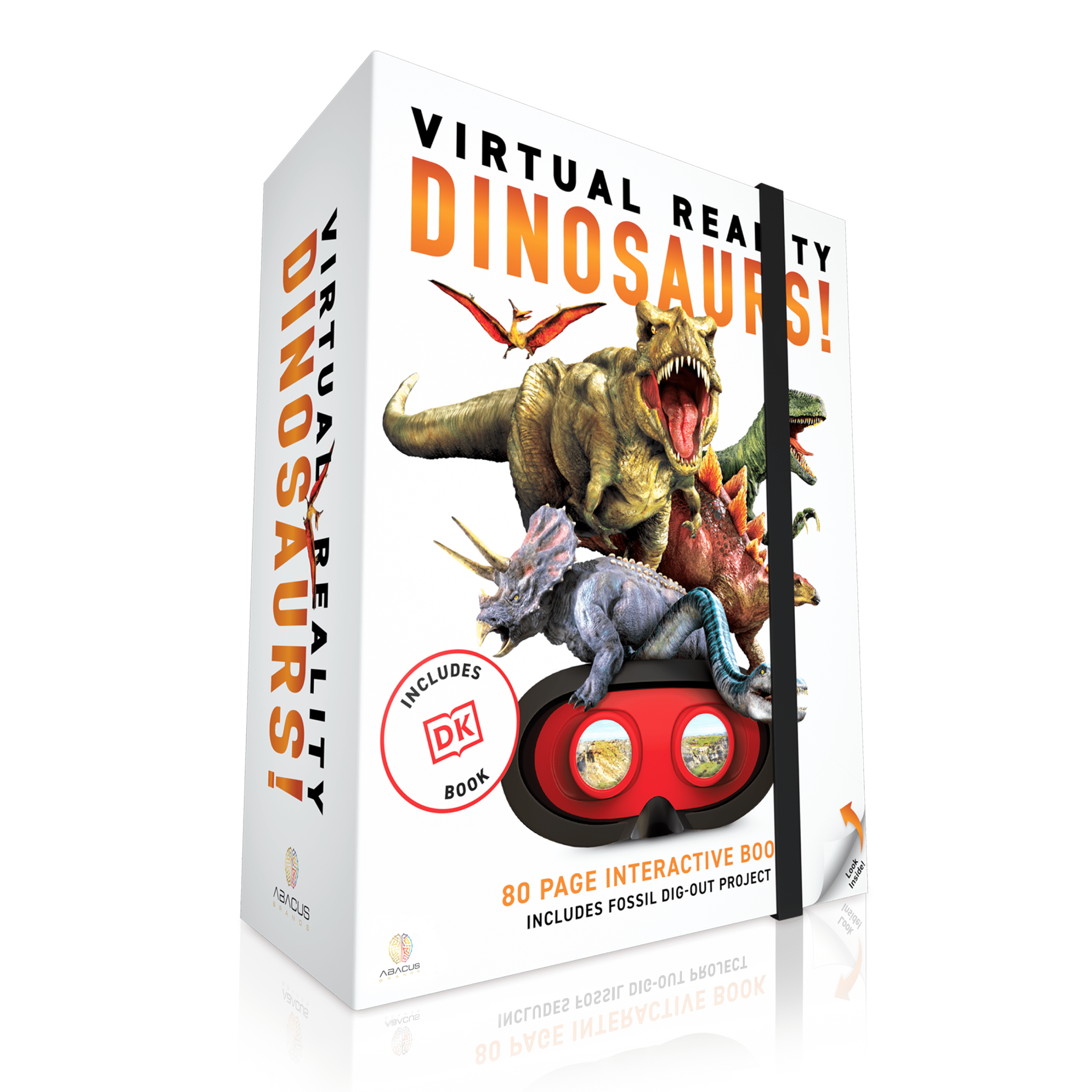 Virtual Reality Discovery Gift Set w/ DK Book - Dinosaurs!