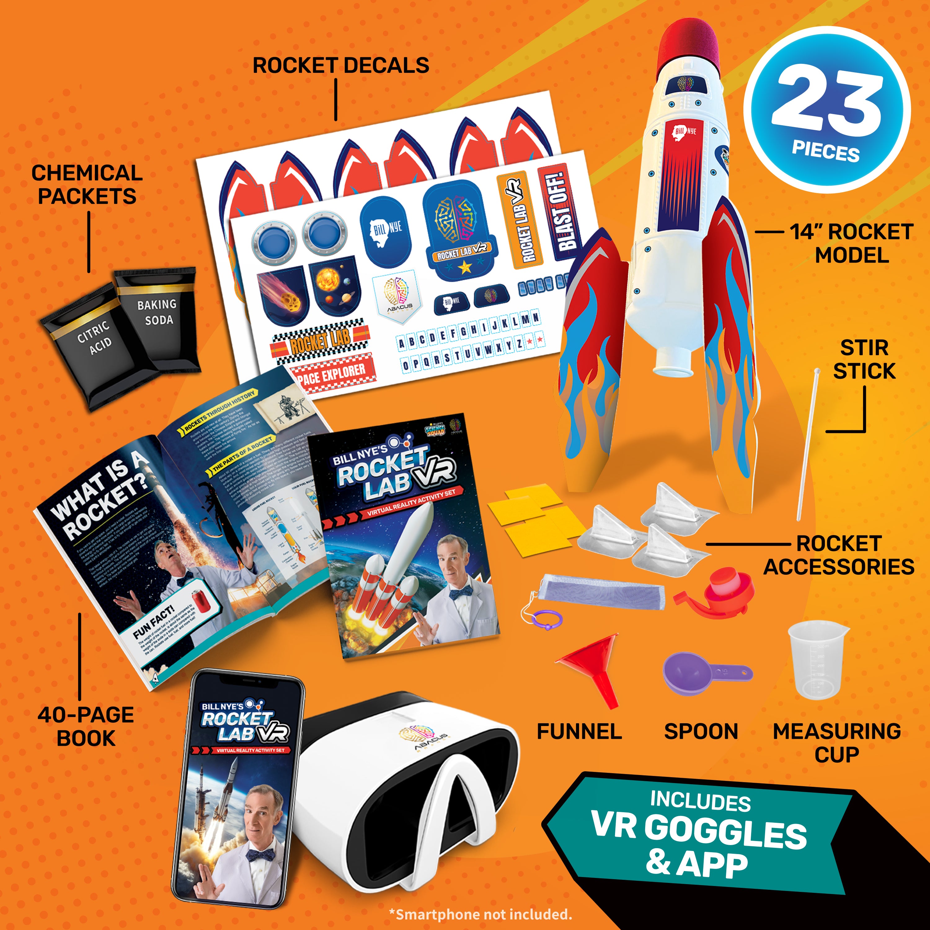 Bill Nye's Virtual Reality Rocket Science Kit - ROCKET LAB VR