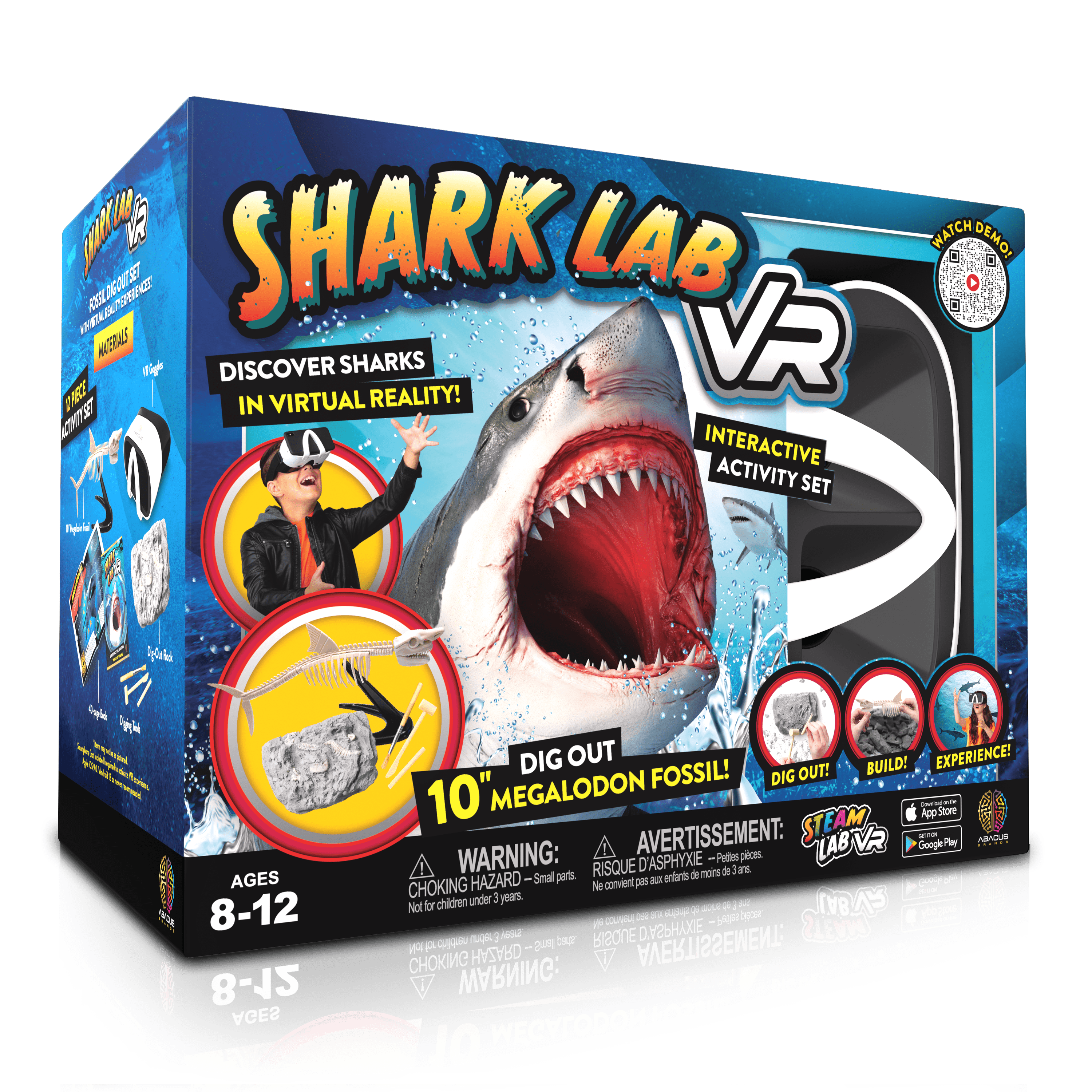 STEAM LAB VIRTUAL REALITY ACTIVITY KIT - SHARK LAB VR