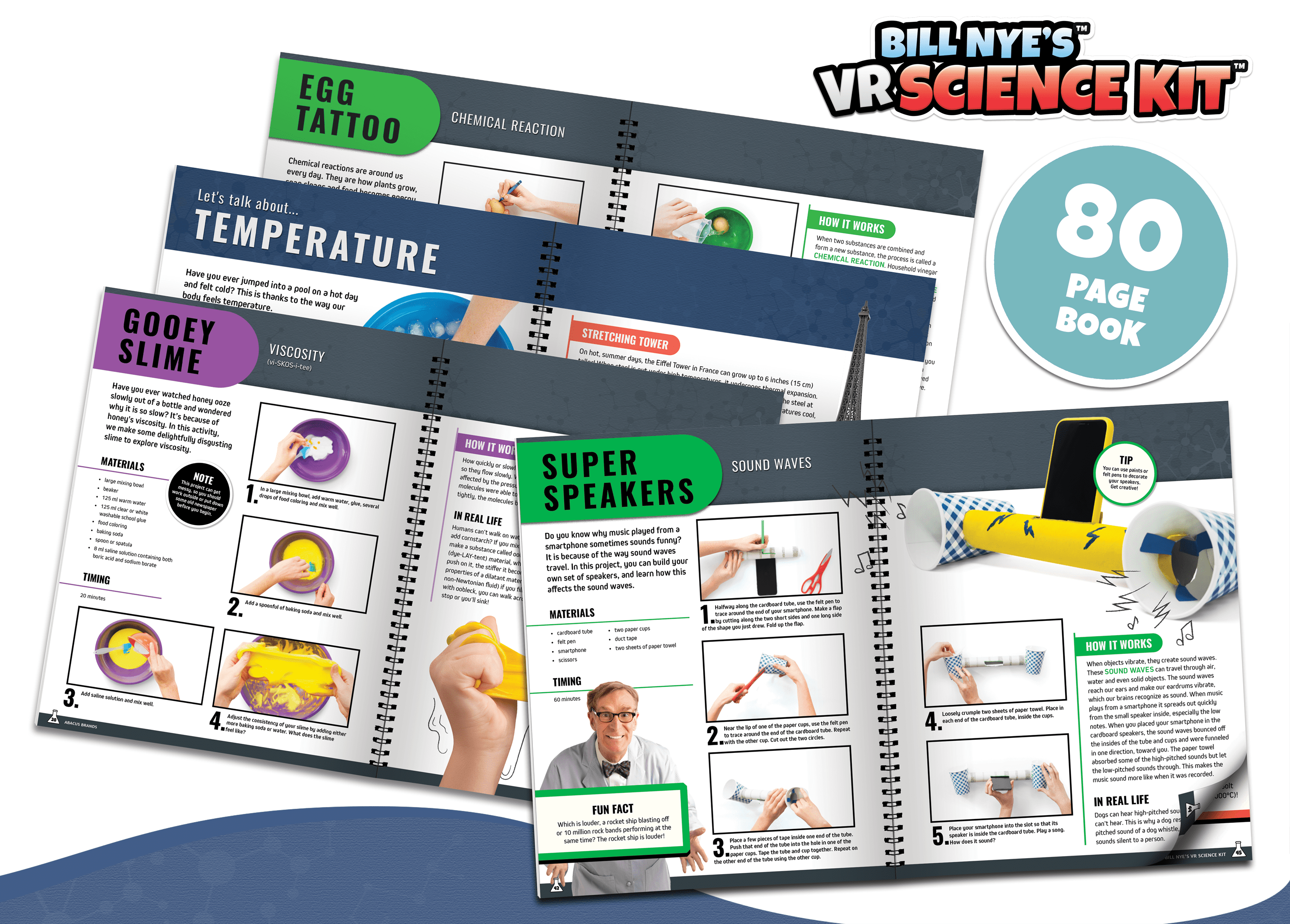 Expansion Pack (NO GOGGLES) Bill Nye's: - VR Science Kit