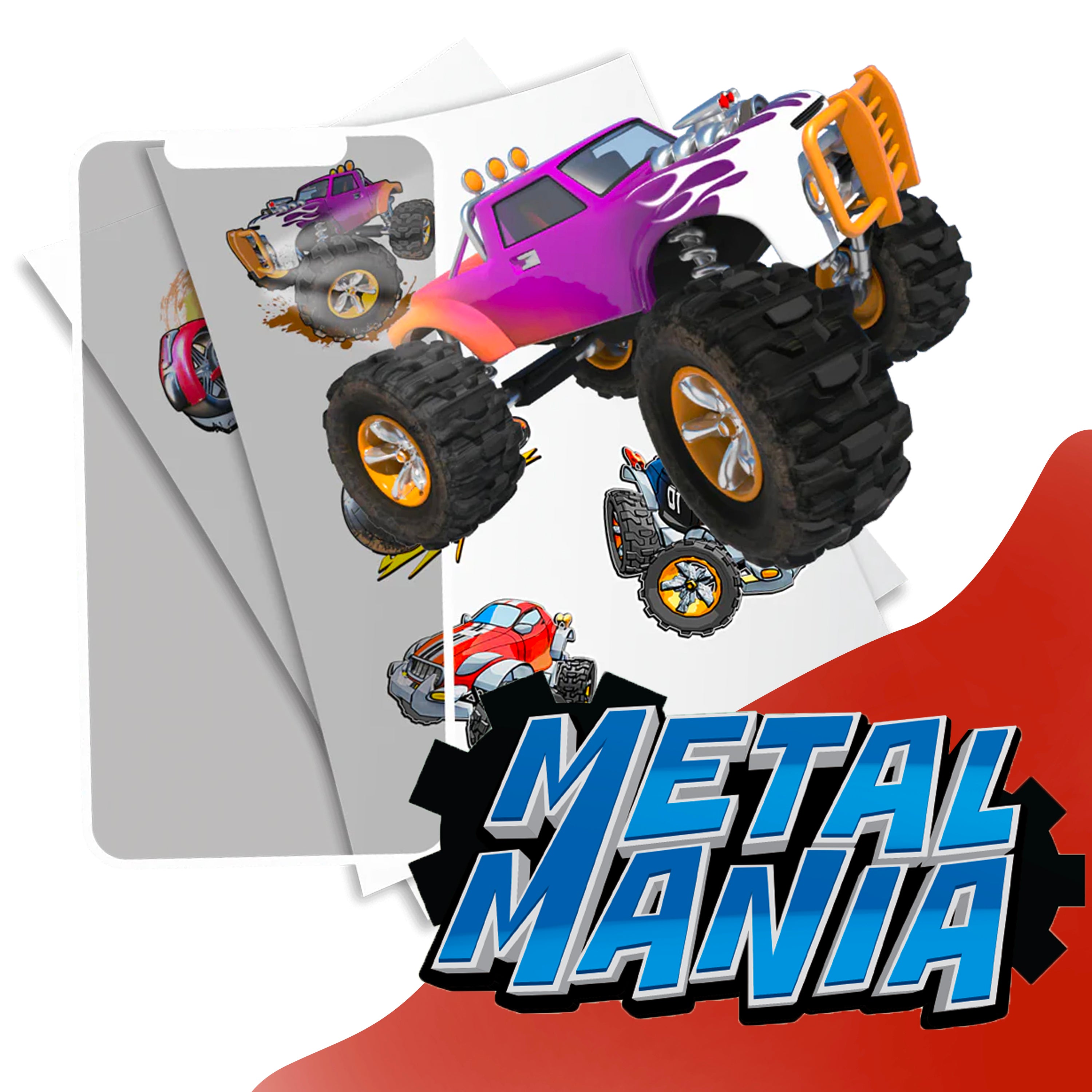 HoloToyz - Metal Mania AR Stickers