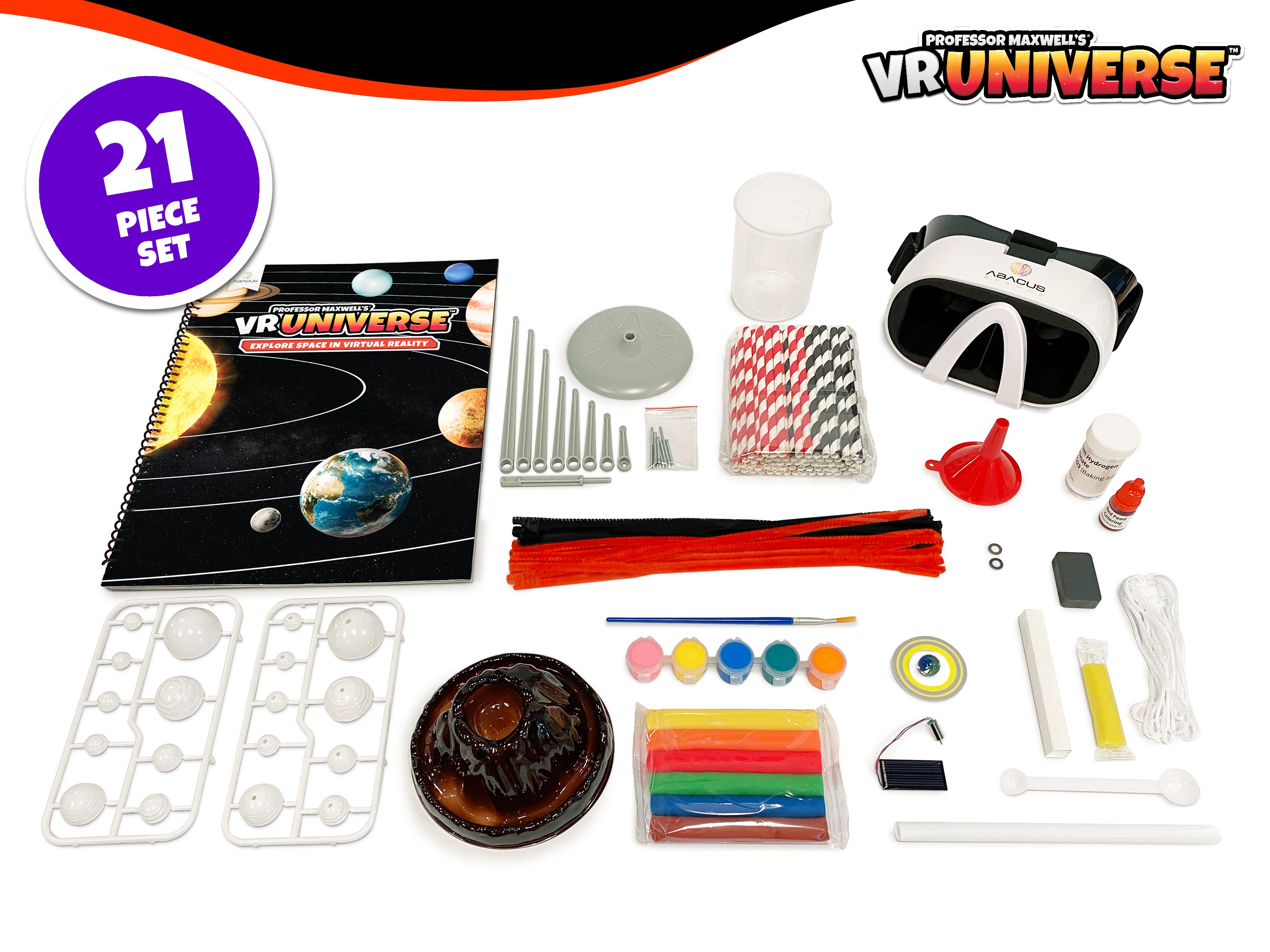 Professor Maxwell's Virtual Reality Space Science Kit for Kids - VR Universe | Educational Toys STEM Kit