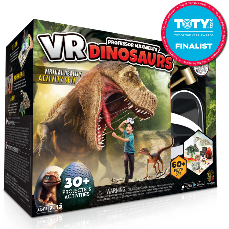 Professor Maxwell's Virtual Reality VR Dinosaur Kit VR Dinosaurs