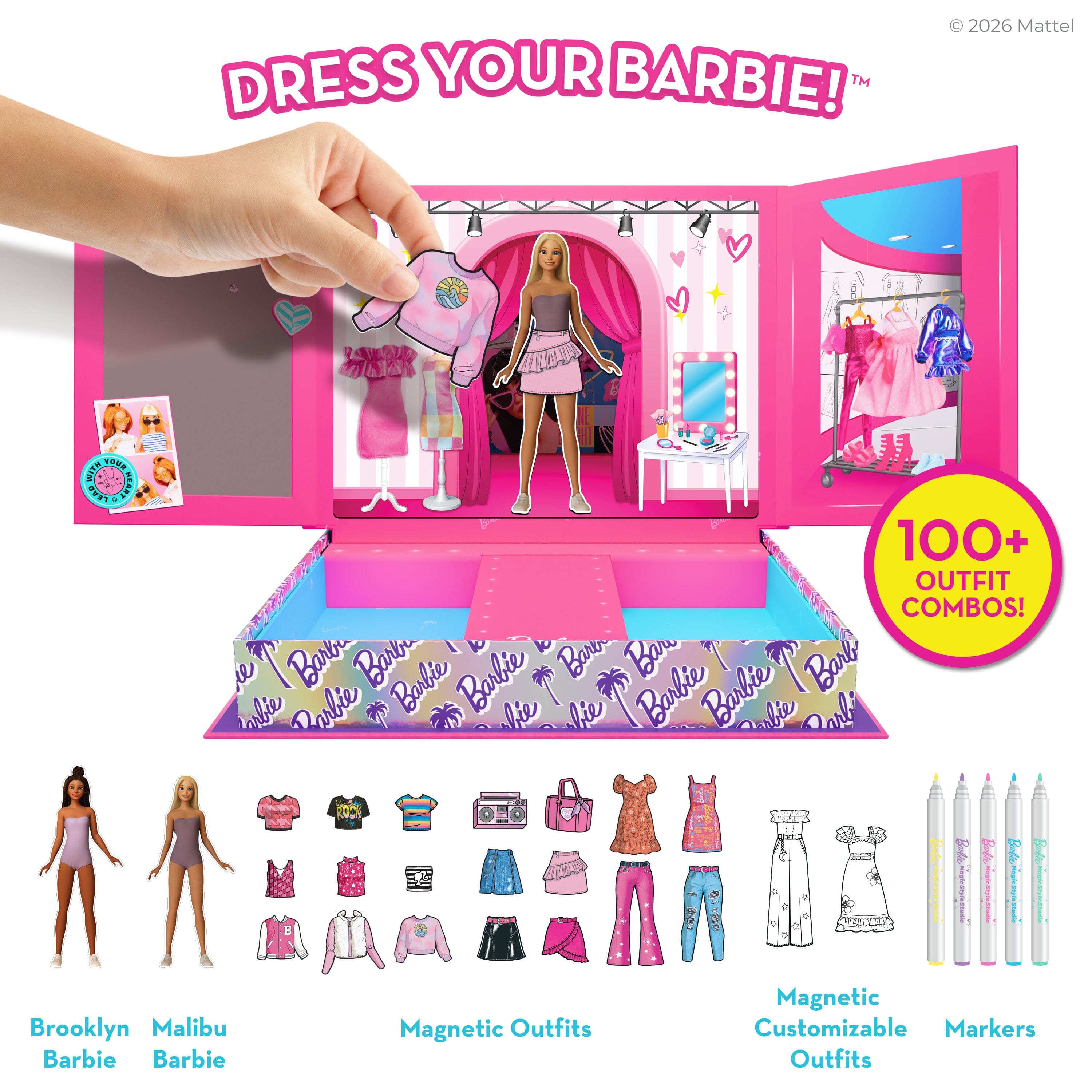 Barbie - Magic Style Studio Abacus Brands | Virtual Reality Educational Toys and Science Kits for Kids 