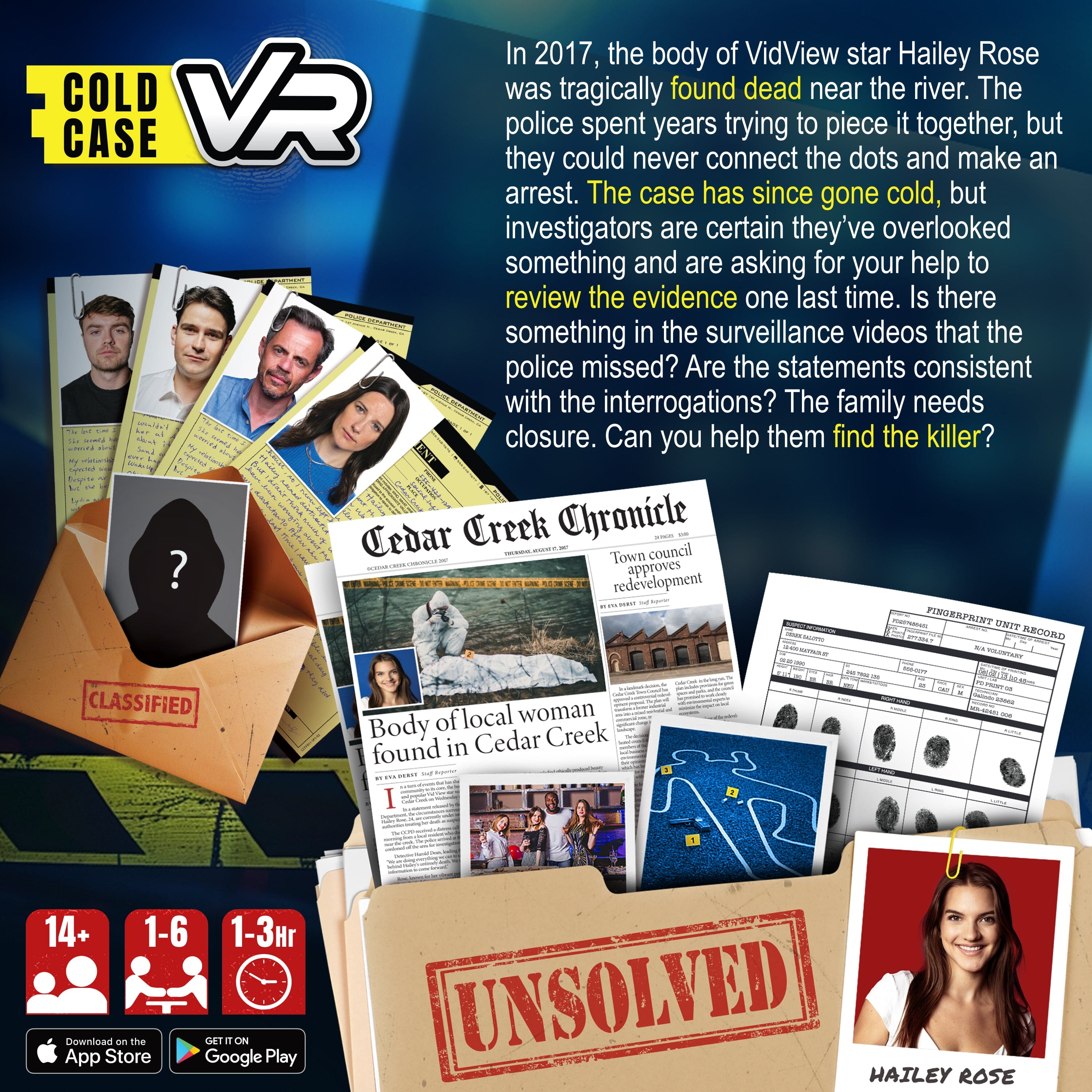COLD CASE VR - The Case of the Fatal Follower Abacus Brands | Virtual Reality Educational Toys and Science Kits for Kids 