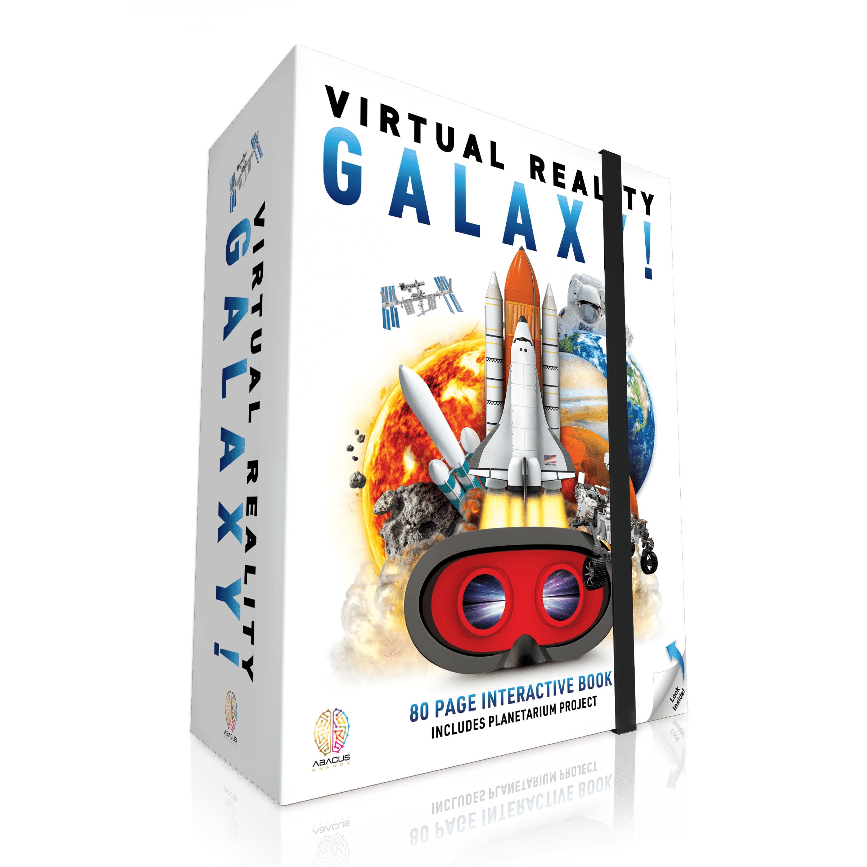 Deluxe Virtual Reality Galaxy Gift Set Abacus Brands | Virtual Reality Educational Toys and Science Kits for Kids 