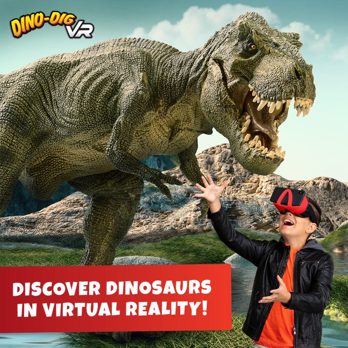 Dino-Dig VR - Abacus Brands Virtual Reality STEM Toys Abacus Brands | Virtual Reality Educational Toys and Science Kits for Kids 