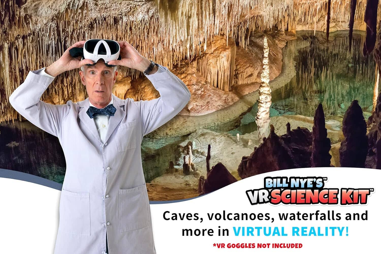 Expansion Pack (NO GOGGLES) Bill Nye's: - VR Science Kit Abacus Brands 