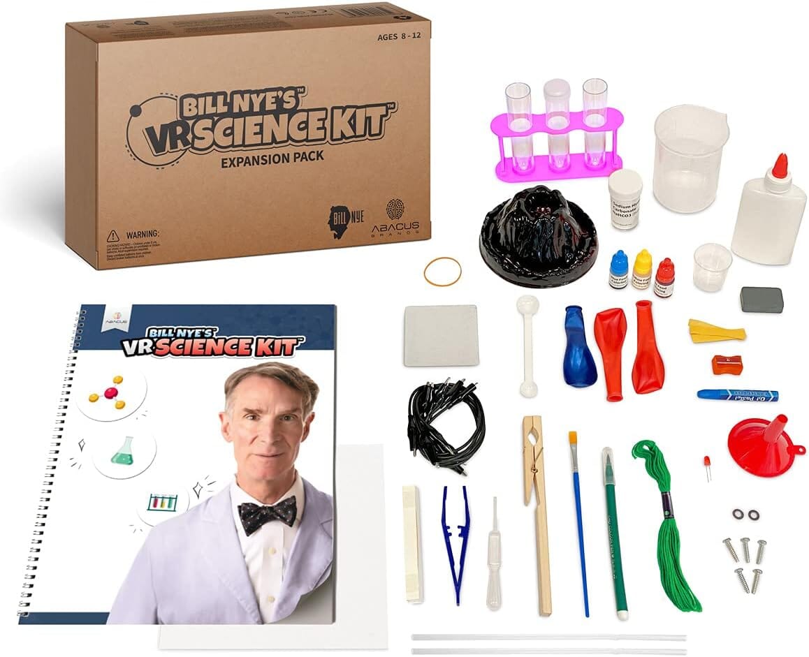 Expansion Pack (NO GOGGLES) Bill Nye's: - VR Science Kit Abacus Brands 
