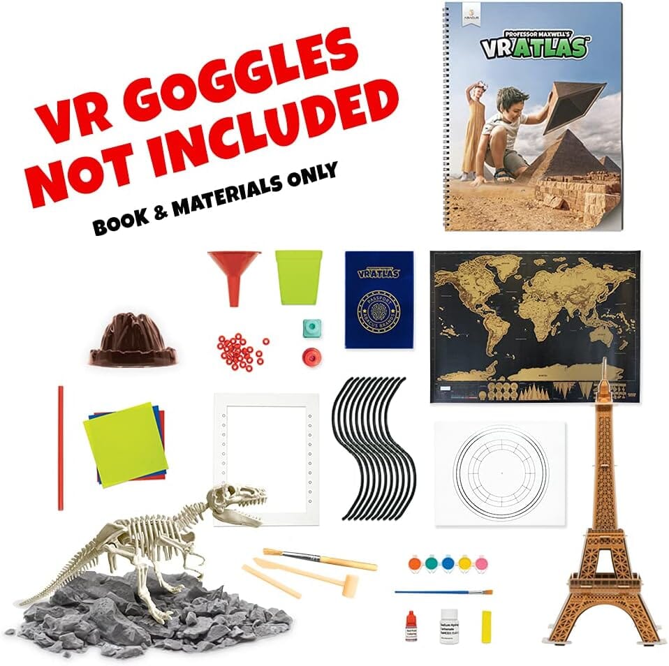 Expansion Pack (NO GOGGLES) Professor Maxwell's: - VR Atlas Abacus Brands 