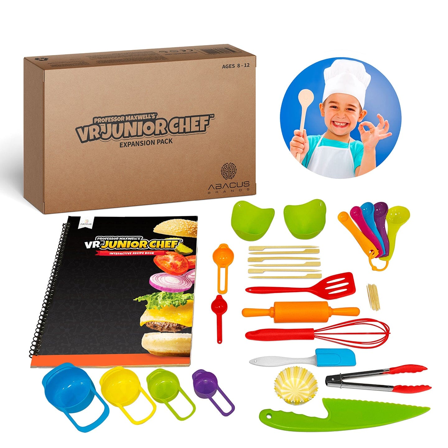 Expansion Pack (NO GOGGLES) Professor Maxwell's: - VR Junior Chef Abacus Brands 