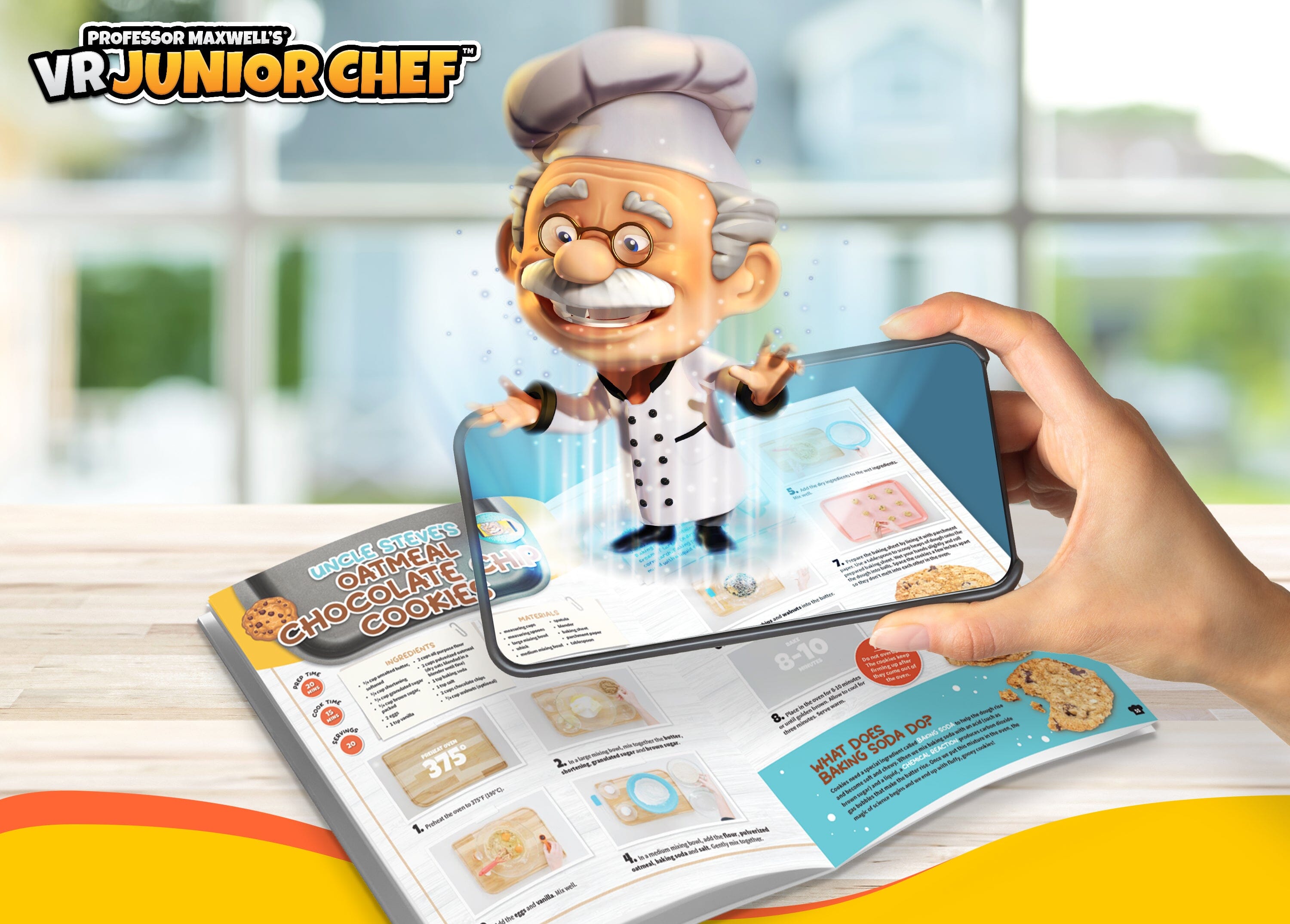 Expansion Pack (NO GOGGLES) Professor Maxwell's: - VR Junior Chef Abacus Brands 