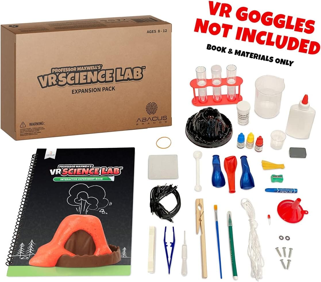 Expansion Pack (NO GOGGLES) Professor Maxwell's: - VR Science Lab Abacus Brands 