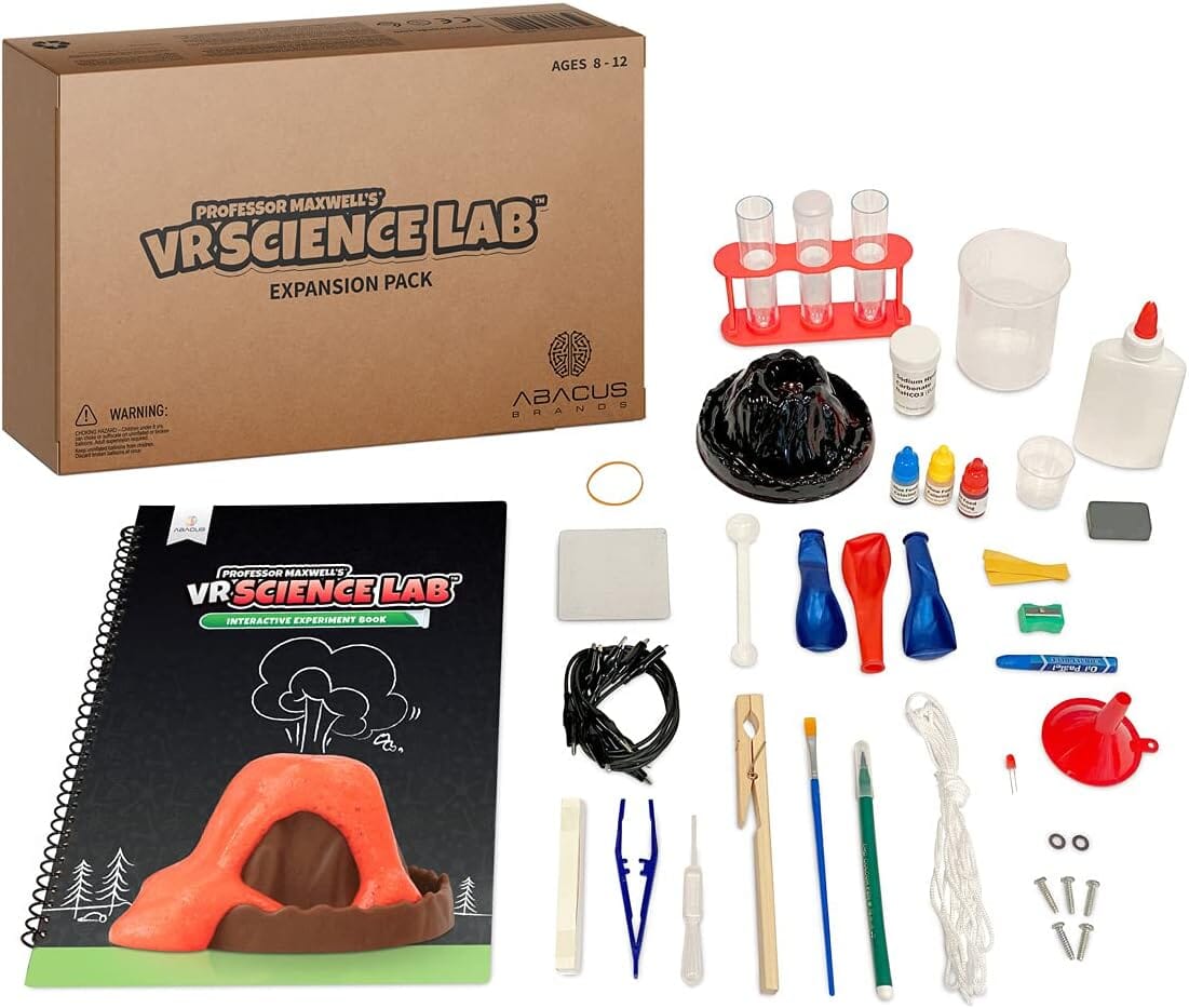 Expansion Pack (NO GOGGLES) Professor Maxwell's: - VR Science Lab Abacus Brands 