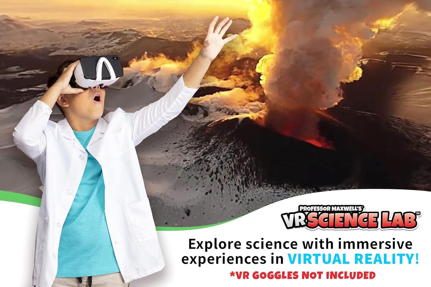 Expansion Pack (NO GOGGLES) Professor Maxwell's: - VR Science Lab Abacus Brands 