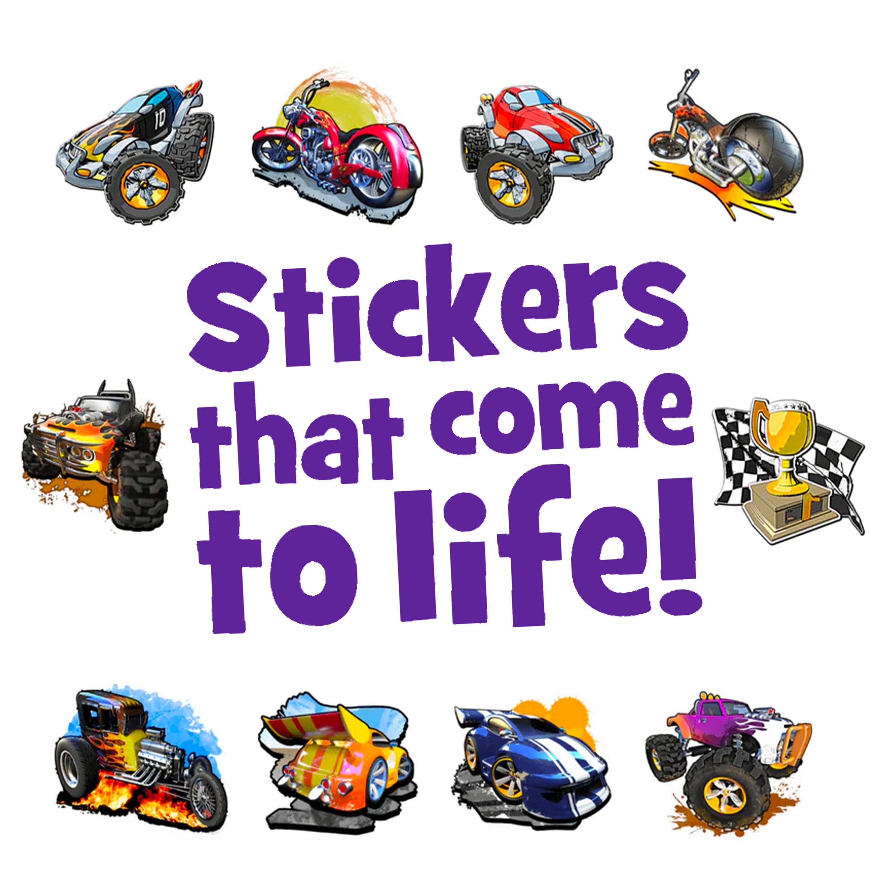 HoloToyz - Metal Mania AR Stickers Abacus Brands 