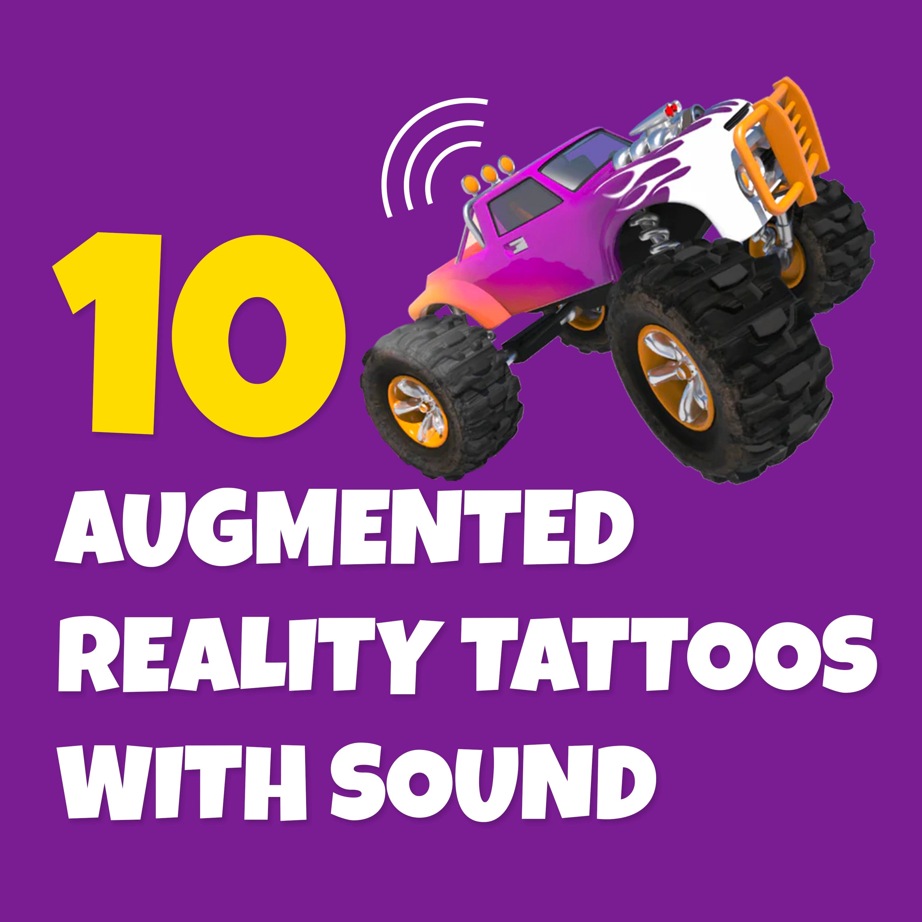 HoloToyz - Metal Mania AR Tattoos Abacus Brands 