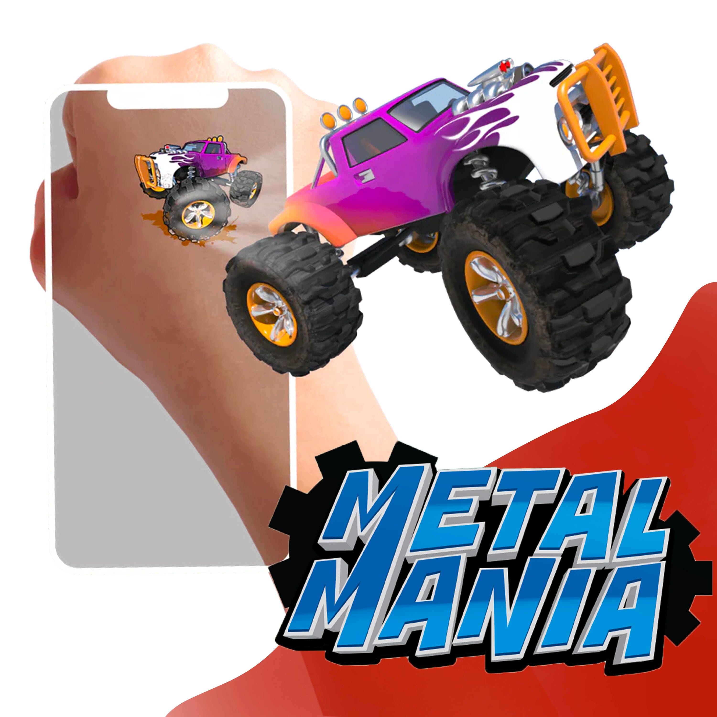 HoloToyz - Metal Mania AR Tattoos Abacus Brands 