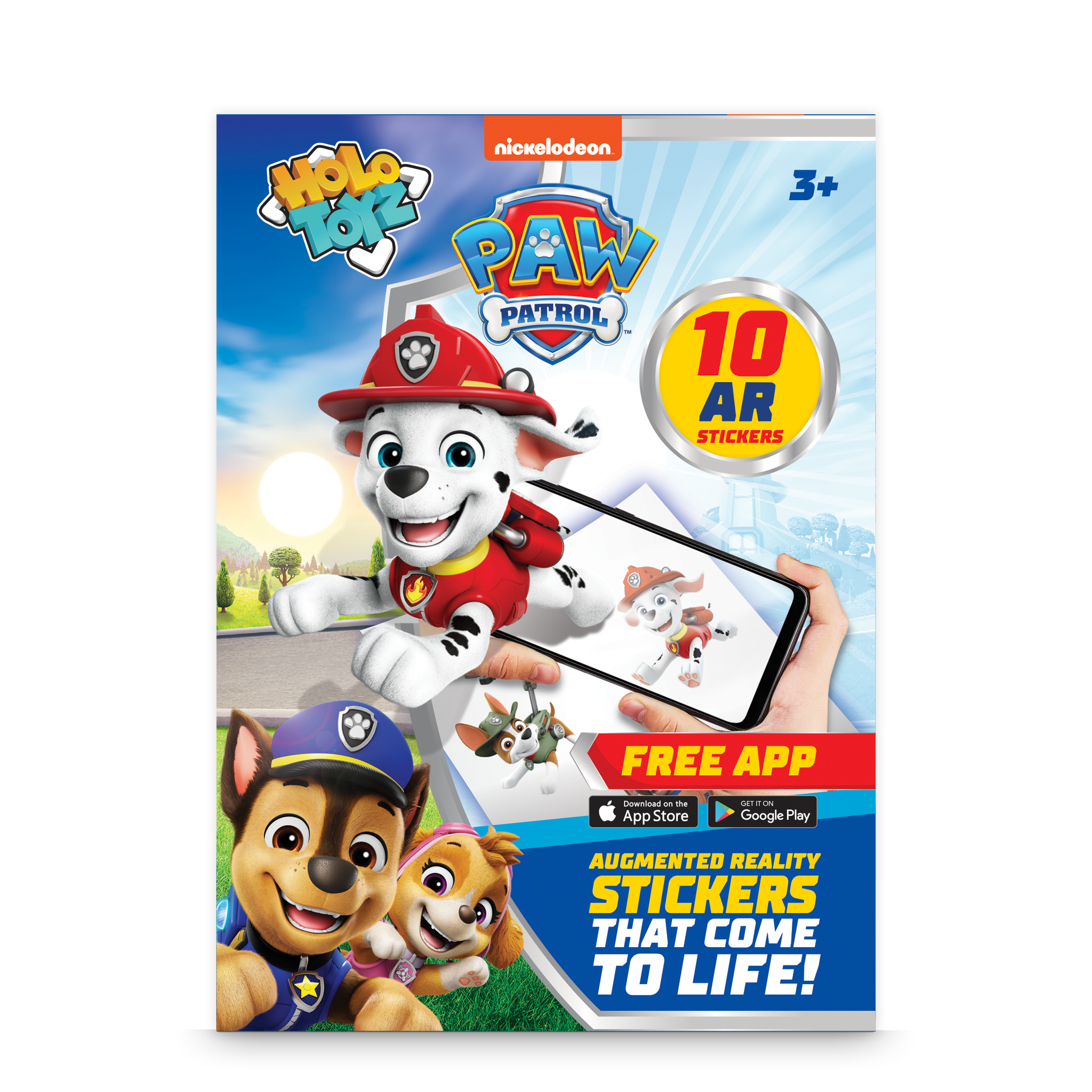 HoloToyz - PAW Patrol AR Stickers