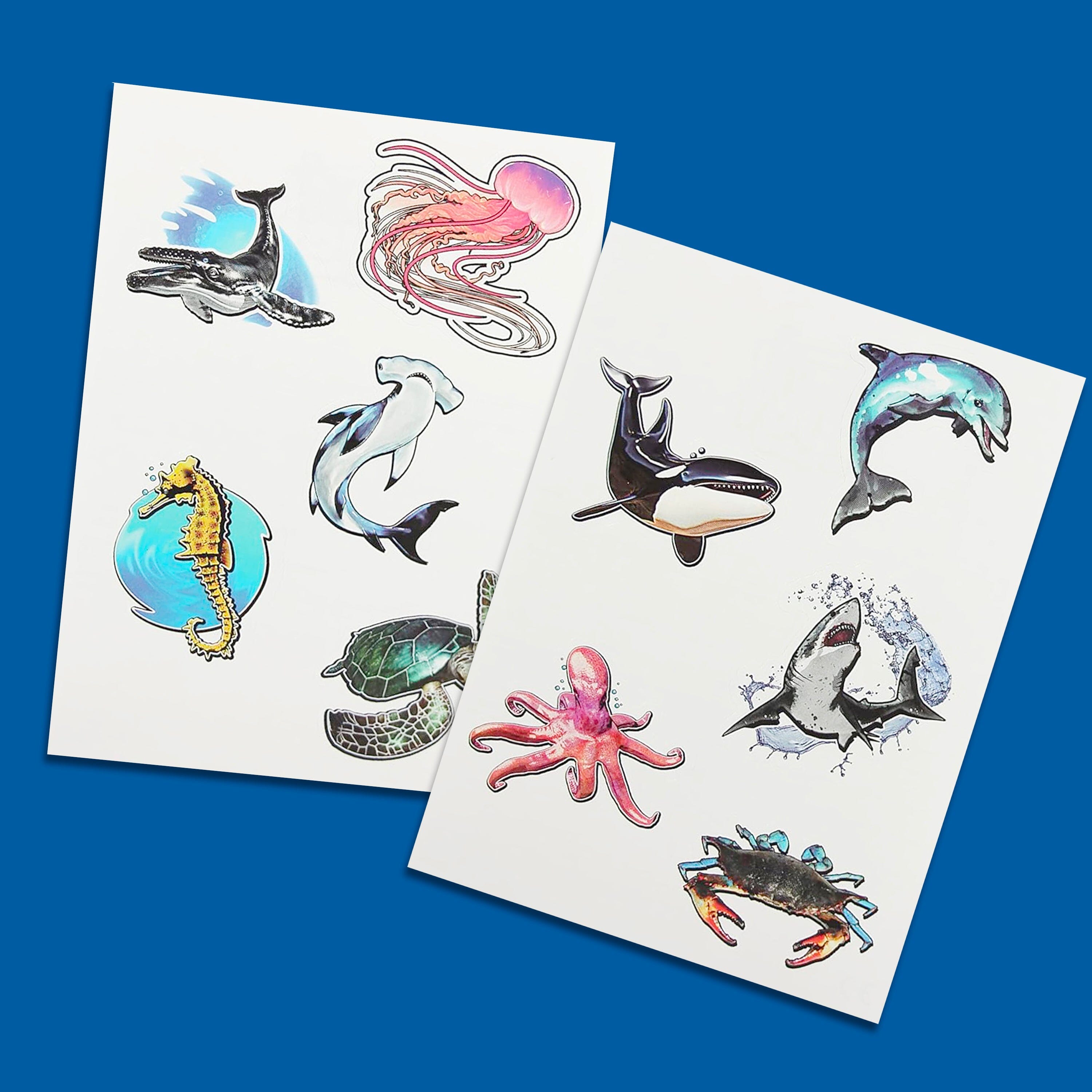 HoloToyz - Sea Creatures AR Stickers Abacus Brands 