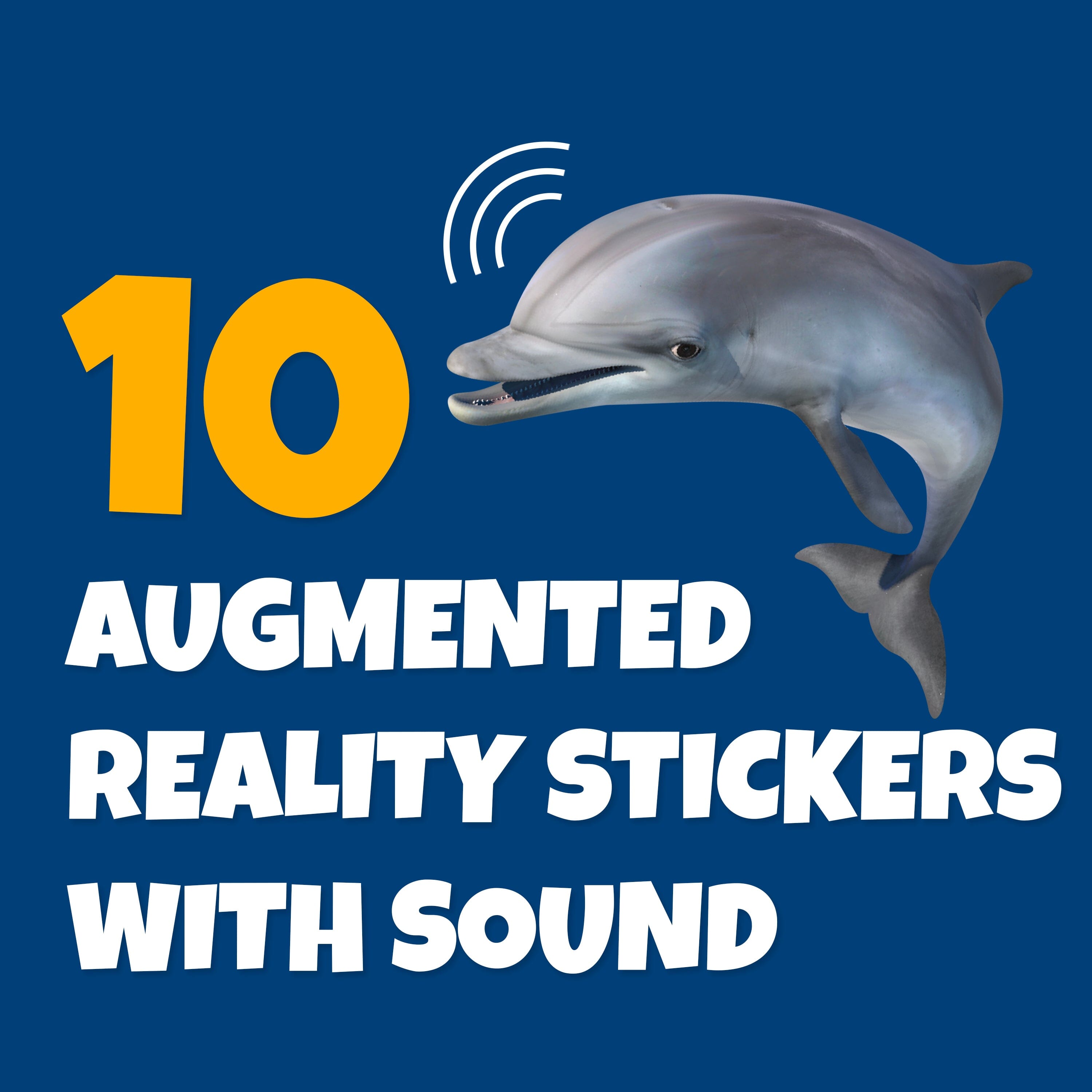 HoloToyz - Sea Creatures AR Stickers Abacus Brands 