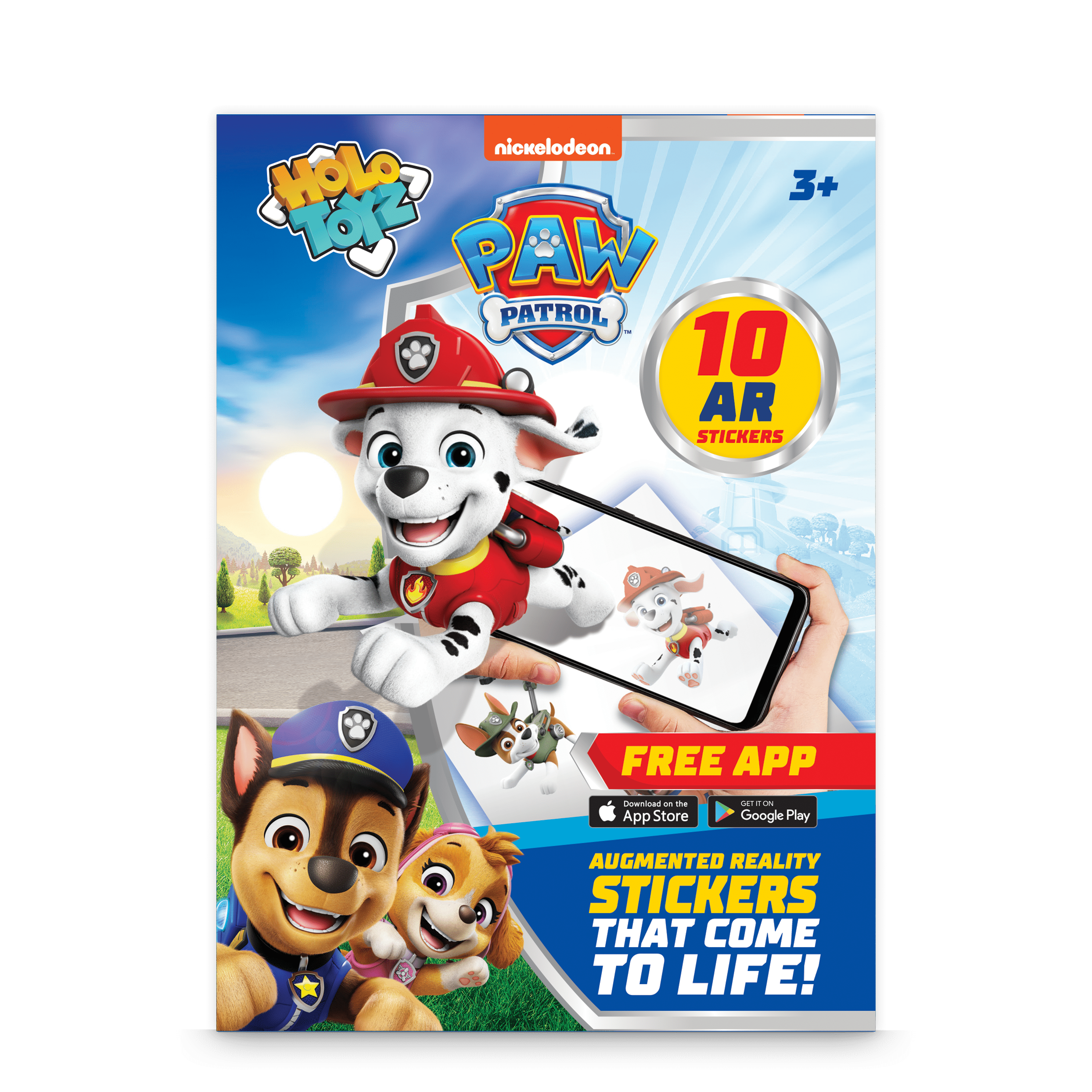 PAW Patrol AR Stickers Multipack – 3D Augmented Reality Sticker Bundle for Kids - 12 Pack Abacus Brands – Hottest New Toys, Viral Games & Cool Gifts 