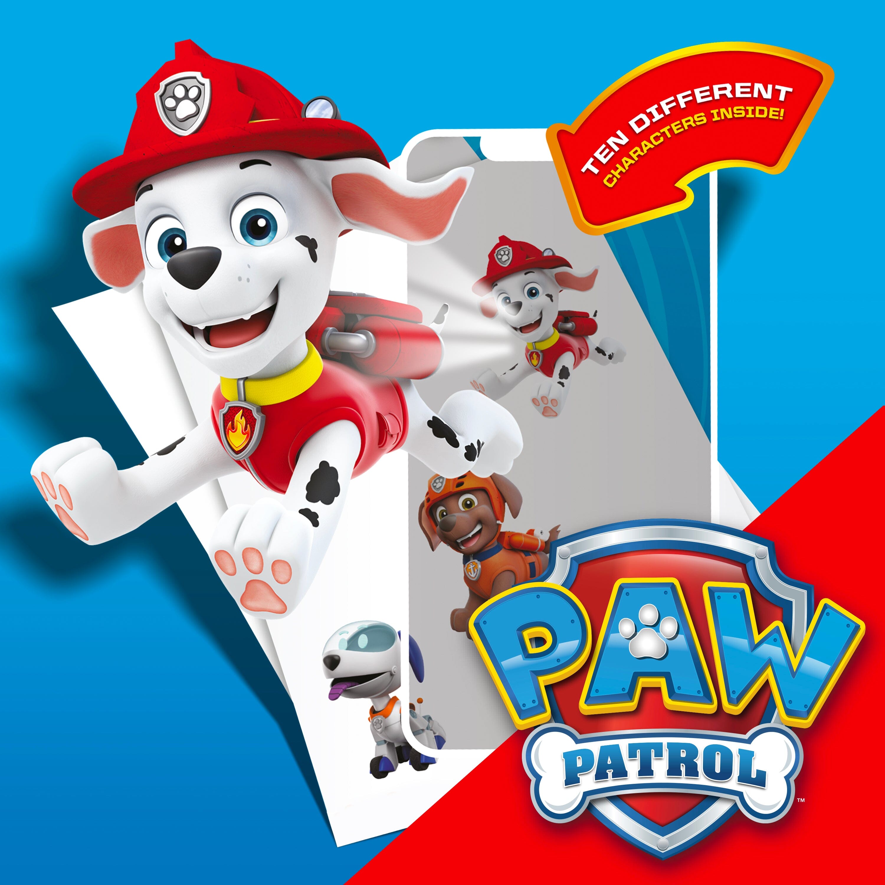 PAW Patrol AR Stickers Multipack – 3D Augmented Reality Sticker Bundle for Kids - 3 Pack Abacus Brands – Hottest New Toys, Viral Games & Cool Gifts 