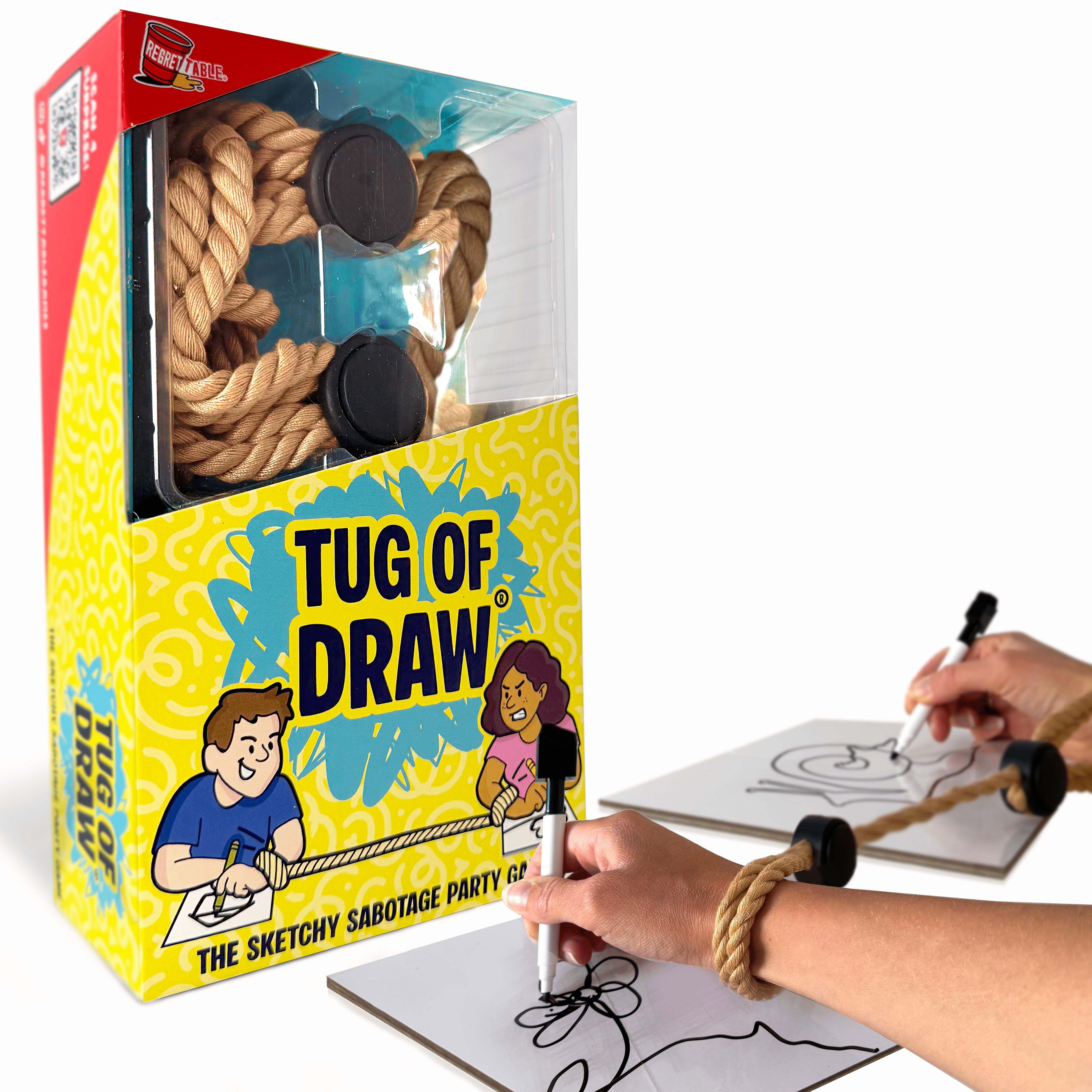 Regrettable Games - Tug of Draw Abacus Brands | Virtual Reality Educational Toys and Science Kits for Kids 