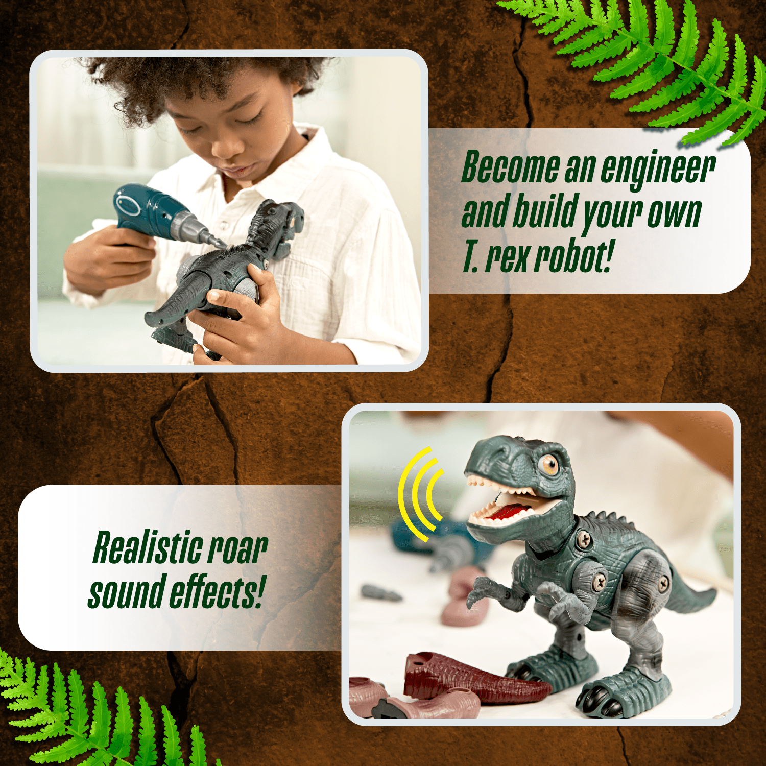 Smithsonian by Odyssey Toys - DIY T.Rex Abacus Brands | Virtual Reality Educational Toys and Science Kits for Kids 