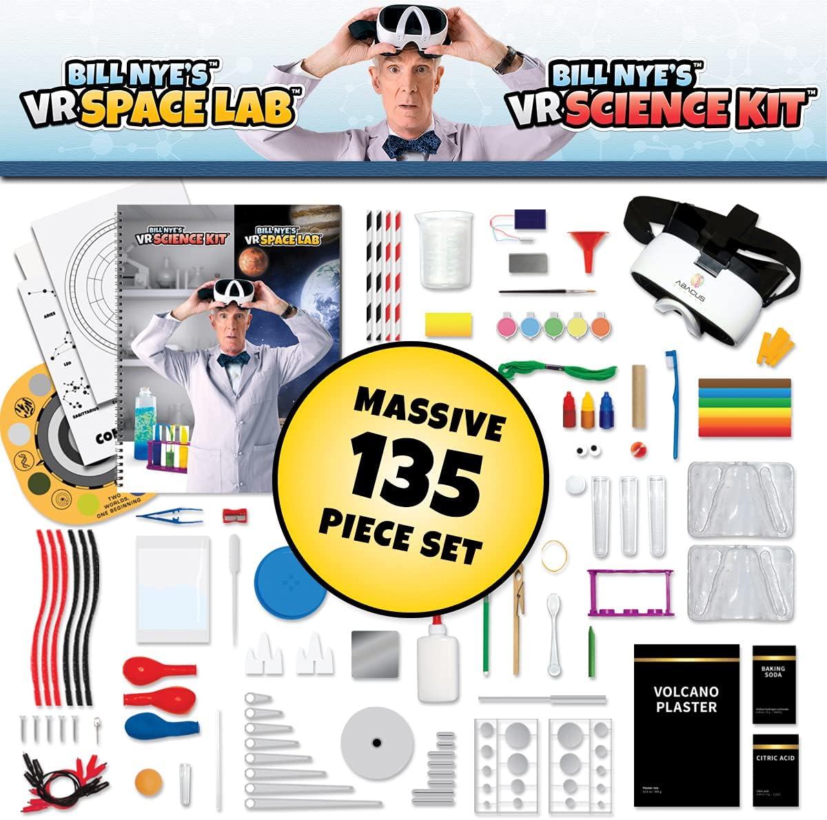 Spacelab Kit Bill Nye's Virtual Reality 2 in 1 Bundle Pack - VR Space Lab & Science