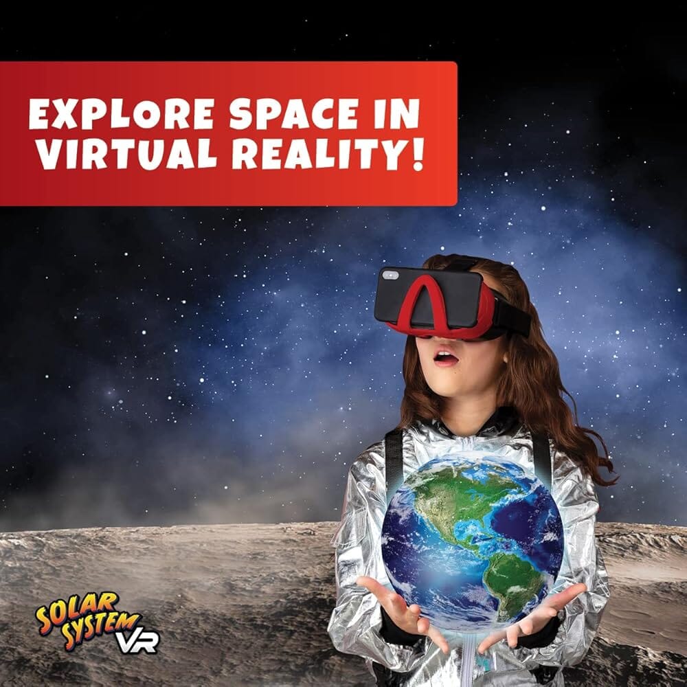 Steam Lab Solar System VR Abacus Brands | Virtual Reality Educational Toys and Science Kits for Kids 