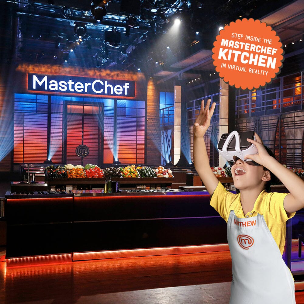 Virtual Reality Recipe Book & Cooking Set for Kids - VR MasterChef Junior Abacus Brands | Virtual Reality Educational Toys and Science Kits for Kids 