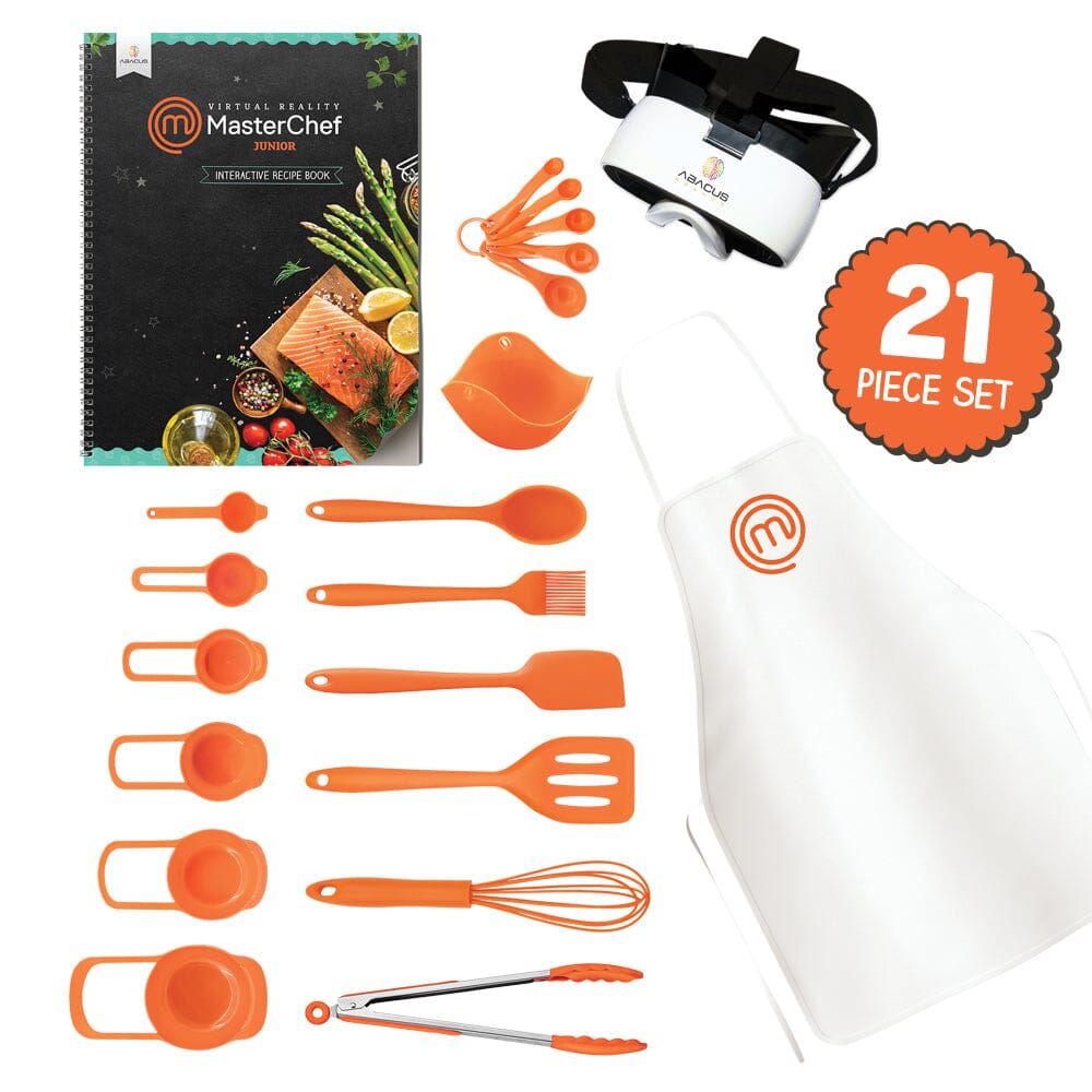 Virtual Reality Recipe Book & Cooking Set for Kids - VR MasterChef Junior Abacus Brands | Virtual Reality Educational Toys and Science Kits for Kids 