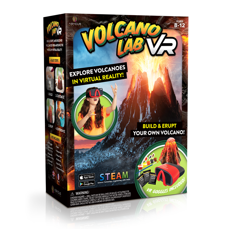 Virtual Reality Volcano Exploration Kit - VOLCANO LAB VR