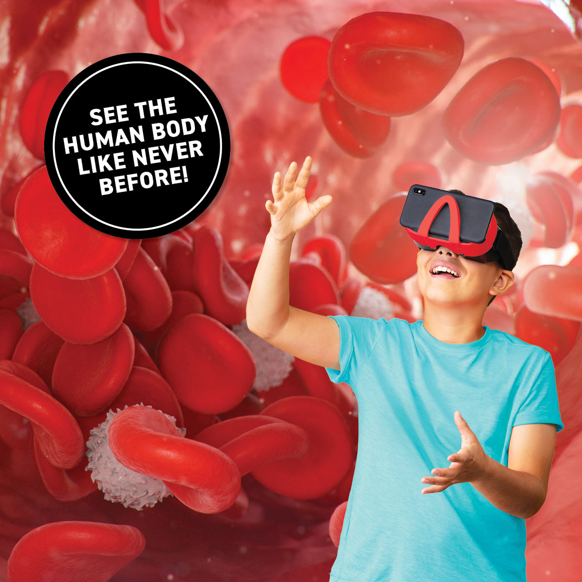 Virtual Reality Discovery Gift Set w/ DK Book - Human Body!