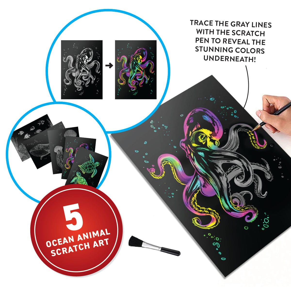 Virtual Reality Discovery Gift Set w/ DK Book - Oceans! Abacus Brands | Virtual Reality Educational Toys and Science Kits for Kids 
